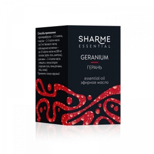 Эфирное масло &laquo;Герань&raquo; Sharme Essential, 5 мл